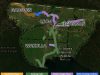 Regional trail plan could link into Leon County system A regional trail network map highlighting trail development phases across Gadsden, Leon, Wakulla, and Jefferson counties surrounding Tallahassee. A color-coded legend at the bottom categorizes the routes into Feasibility Phase shown in yellow, Existing Trails shown in green, PD&E / Design Phase shown in purple, and Other Existing Facilities shown in blue.